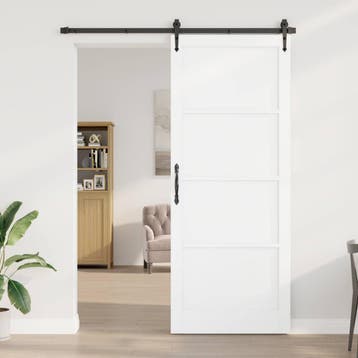 vidaXL Interne Deur Wit 93 x 232 cm Multiplex, Verzenden, Nieuw