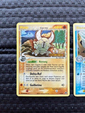 Pokémon - 4 Card - Pinsir, Blastoise, Venusaur, Golduck Foil, Nieuw