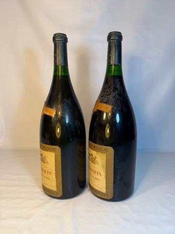1961 Chateau des Jacques - Moulin-à-Vent - 2 Magnums (1,5 l), Verzamelen, Wijnen, Nieuw