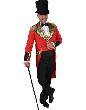 jas circus directeur, Hobby en Vrije tijd, Feestartikelen, Ophalen of Verzenden, Nieuw