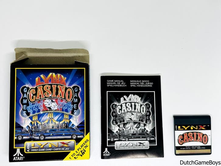 Atari Lynx - Casino, Consoles de jeu & Jeux vidéo, Consoles de jeu | Atari, Envoi