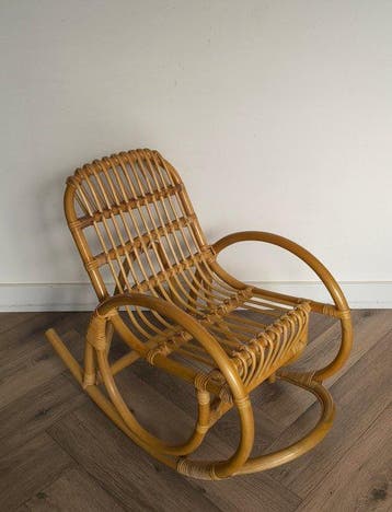Handmade - Chaise à bascule - Chaise berçante pour enfant -, Antiquités & Art