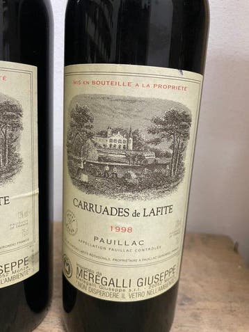 1998 Carruades de Lafite, 2nd wine of Chateau Lafite