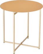 2dekans | Mica Decorations Mikki Bijzettafel - H40 x Ø40 cm, Ophalen of Verzenden