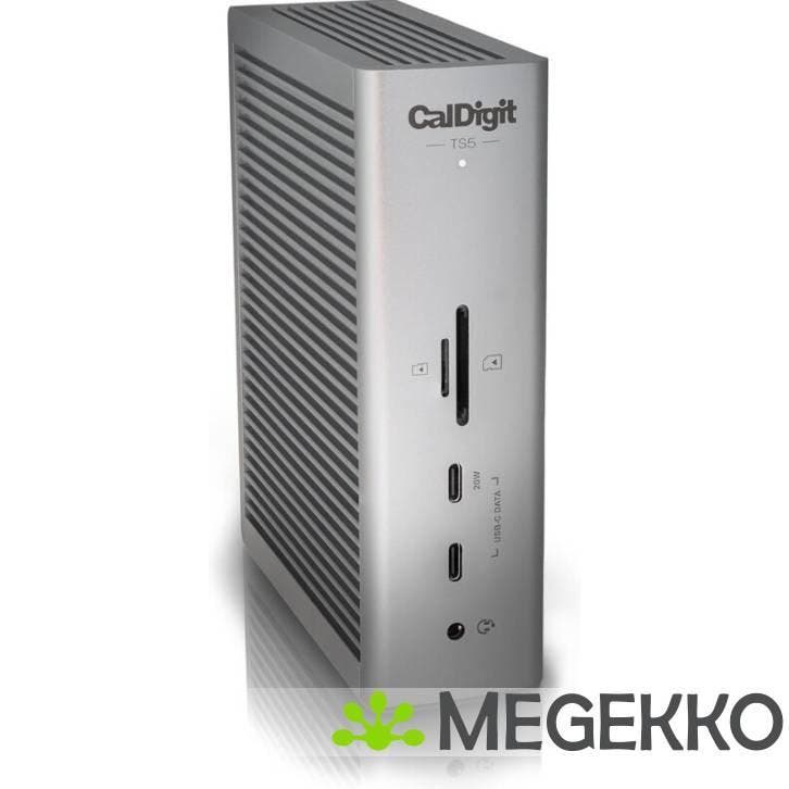 CalDigit TS5 Thunderbolt Station 5 Grijs, Computers en Software, Overige Computers en Software, Nieuw, Verzenden