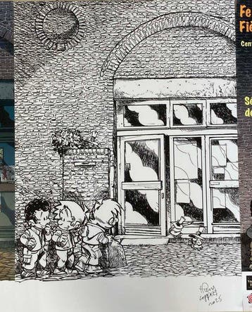 Les Krostons - Album Wallon de Courcelles + 4x Sérigraphies, Nieuw