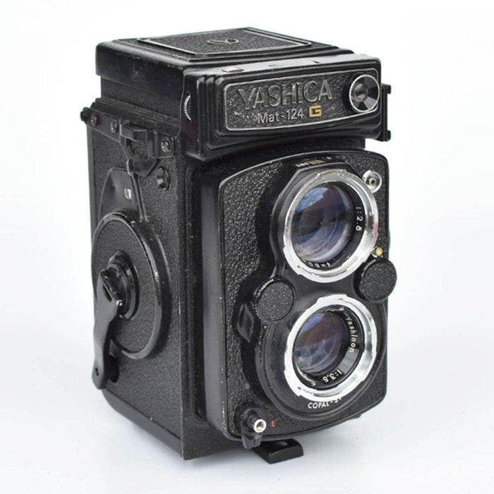 Yashica Mat 124 G Analoge camera, Audio, Tv en Foto, Fotocamera's Analoog