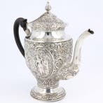 Georg Roth & Co - Cafetière - Argent 800, Antiquités & Art