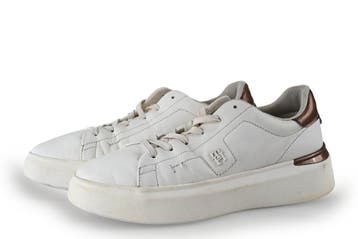 Tommy Hilfiger Sneakers in maat 39 Wit, Verzenden, Wit, Sneakers, Gedragen