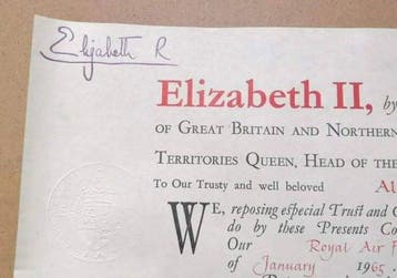 Royaume-Uni - Document - Queen Elizabeth II Military, Verzamelen, Nieuw