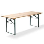 Biertafel groen hout | 2200x800x780(h)mm VEBA, Verzenden, Nieuw in verpakking