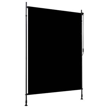 vidaXL Rolgordijn voor buiten 150x270 cm antraciet, Verzenden