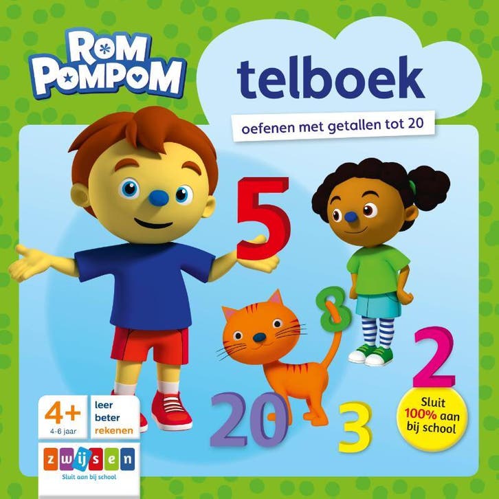 Telboek / Rompompom 9789048732609 Katrien van Schuylenbergh, Livres, Livres pour enfants | Jeunesse | 10 à 12 ans, Envoi