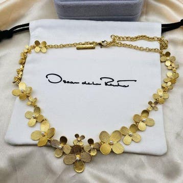 Oscar De La Renta - Metaal - Halsketting