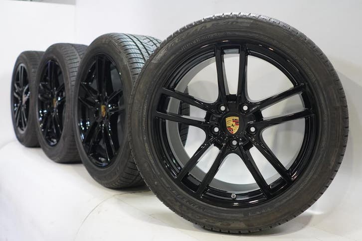 Porsche Cayenne E3 20 inch velgen Pirelli Winterbanden Origi, Auto-onderdelen, Banden en Velgen, Ophalen of Verzenden