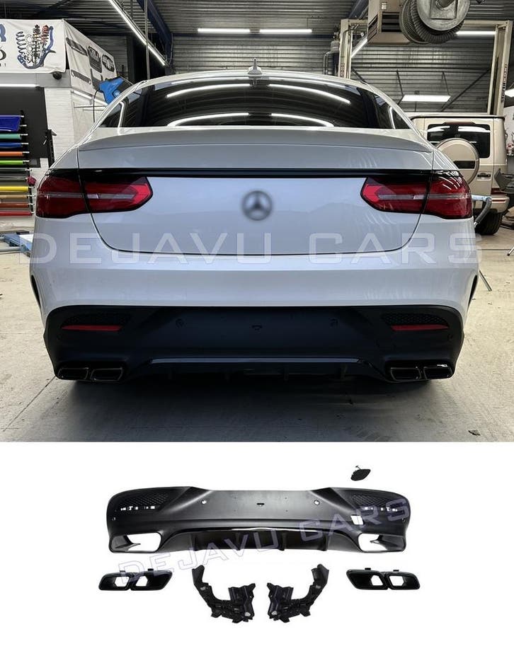 GLE63 AMG Look Diffuser voor Mercedes Benz GLE C292 Coupe, Autos : Divers, Tuning & Styling, Enlèvement ou Envoi