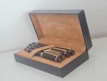 Waterman - Man 100 laque noir (Parure de stylos à plume ,