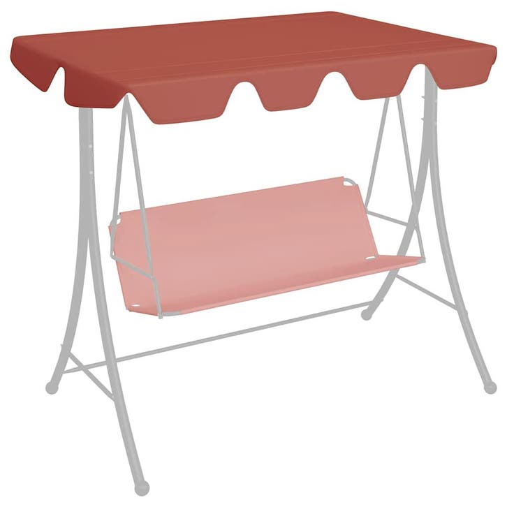 vidaXL Vervangingsluifel voor schommelbank 150/130x105/70cm, Tuin en Terras, Partytenten, Nieuw, Verzenden