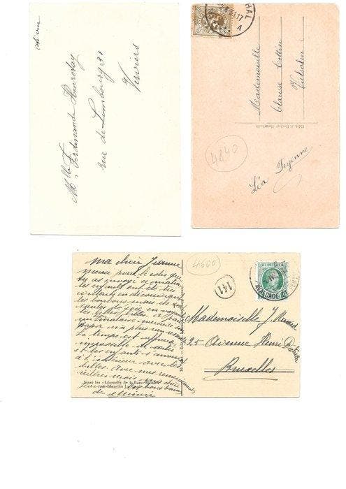 België - Militair - Oorlogsmonumenten WOI - Ansichtkaart, Collections, Cartes postales | Étranger