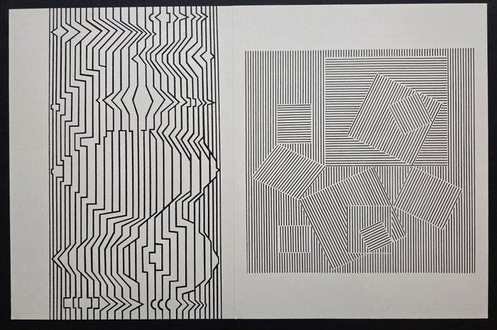 Victor Vasarely (1906-1997) - 2 oeuvres : Naissances - III, Antiquités & Art, Antiquités | Autres Antiquités