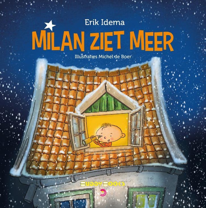 Milan ziet meer 9789087820848 Erik Idema, Boeken, Kinderboeken | Kleuters, Zo goed als nieuw, Verzenden