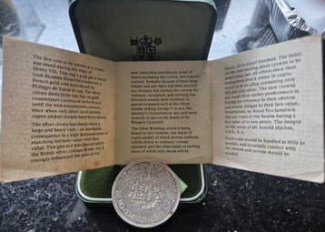 Verenigd Koninkrijk. Elizabeth II. Crown 1972, The Crown