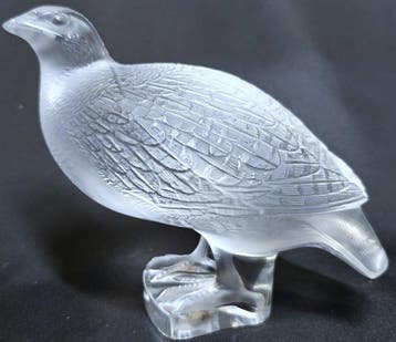 Lalique - Figuur - Perdrix - Kristal