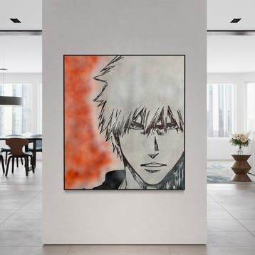 Timo Wedell - Ichigo Bleach - XXL - Manga Pop Art Style, Antiek en Kunst
