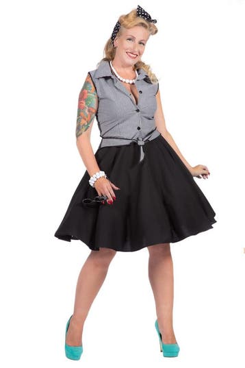 Rock N Roll 50S Jurk Dames, Verzenden