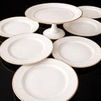 Signé Haviland - Tafelservies (11) - Elegante model - gouden