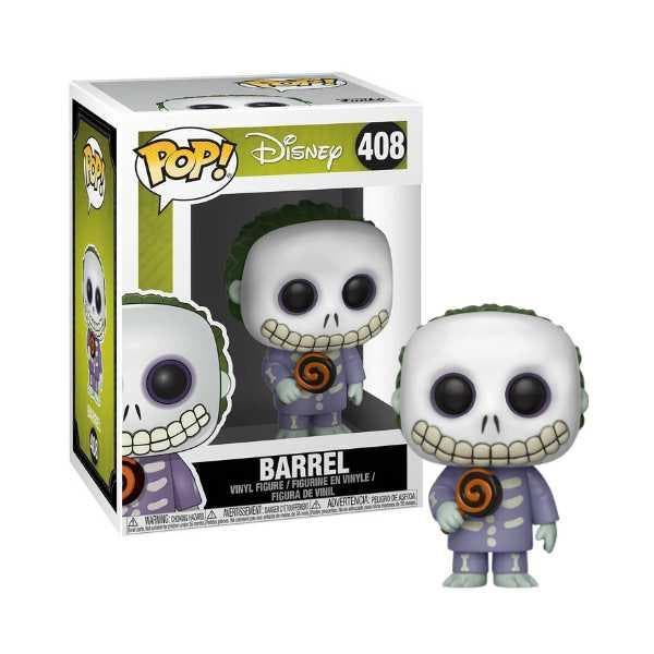 Funko Pop!  Nightmare Before Christmas - Barrel #408, Collections, Jouets miniatures, Envoi