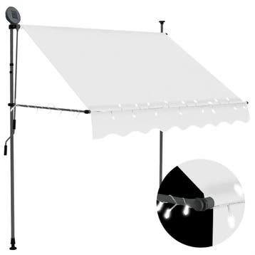 Luifel 200cm LED | 34% Retour Deal | Sla je slag (zonwering), Tuin en Terras, Zonneschermen, Verzenden, Uitvalscherm, Minder dan 150 cm