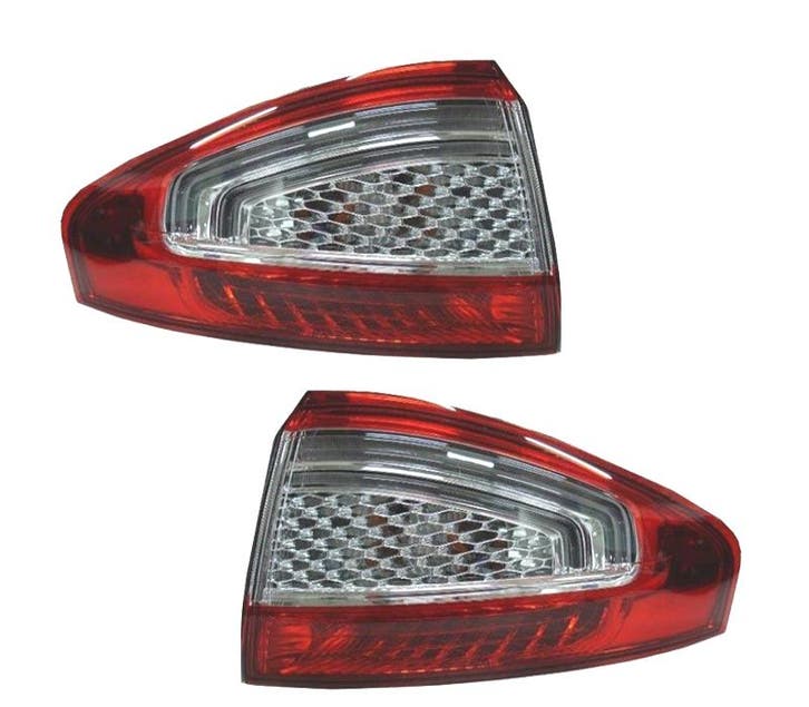 Feux Pour Ford Mondeo IV 4P 10-14 Led Blanc Rouge, Auto-onderdelen, Verlichting, Verzenden
