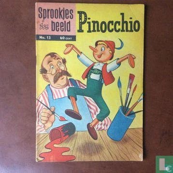 Fabels van Aesopus, De - Pinocchio - 1957, Boeken, Eén comic, Aesop [naar], Lorenzini, Carlo [naar]., Verzenden, Europa