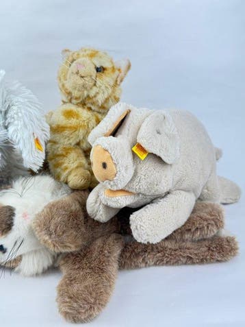 Steiff - Speelgoed Lot of 4 x Vintage Steiff Miniature Toys