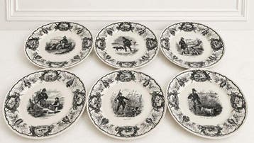 Villeroy & Boch - Henri Mouzin - Tafelservies voor 6 (6) -, Antiek en Kunst