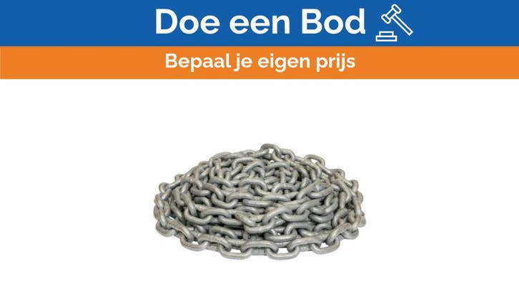Bieden: Lofrans Anchor Chain DIN 766 8mm - 100, Sports nautiques & Bateaux, Accessoires navigation, Enlèvement ou Envoi
