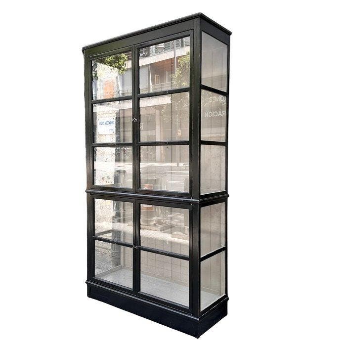 Roche Bobois - Vitrine - Bois, Cristal, Huis en Inrichting, Overige Huis en Inrichting