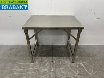 RVS HCB Inklapbare Werktafel 100 x 70 x 85 cm Horeca, Zakelijke goederen, Horeca | Meubilair en Inrichting, Ophalen of Verzenden