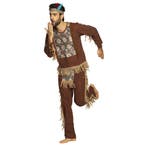 Indianen Kostuum Heren Hawk, Verzenden, Nieuw