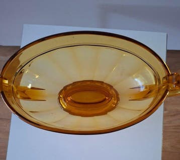 Val Saint Lambert - Fruitschaal - Persglas
