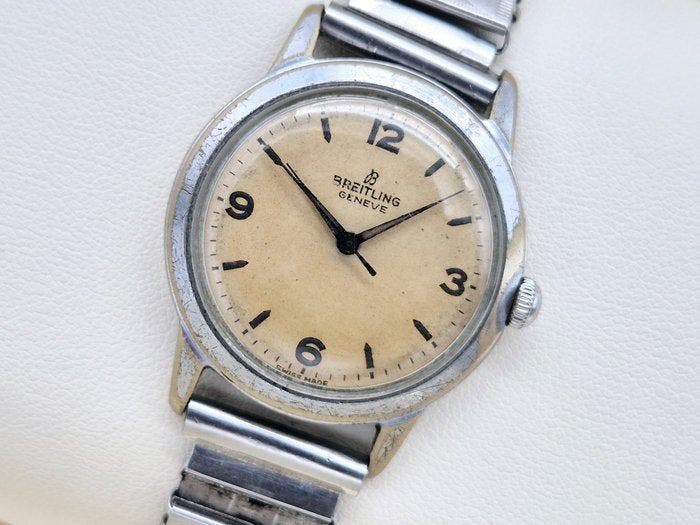 Breitling - Genève - Zonder minimumprijs - 2906-29 - Heren -, Handtassen en Accessoires, Horloges | Heren