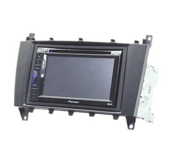 CADRE NOIR RADIO 2-DIN MERCEDES CLASSE-C W203 CLASSE-CLC C20, Verzenden, Neuf