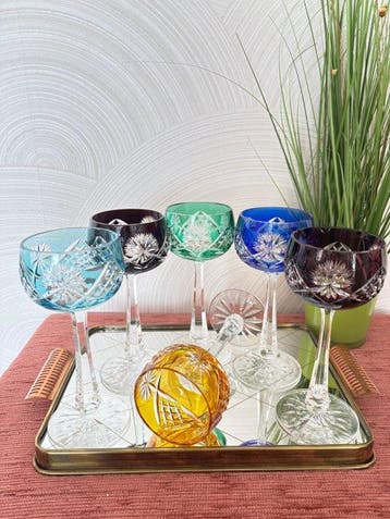 Vintage Weingläser *Römer* von Nachtmann - Drinkglas (6) -, Antiek en Kunst