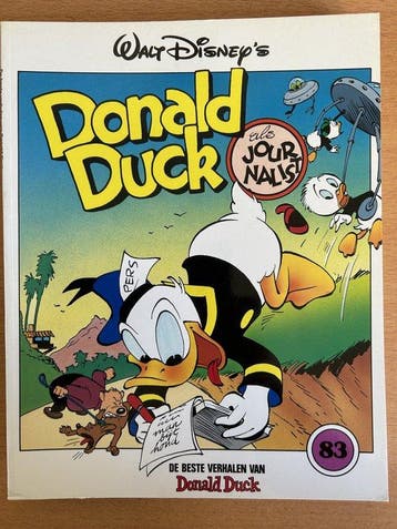 De beste verhalen van Donald Duck 83 Als journalist Disney, Boeken, Verzenden, Gelezen, Disney