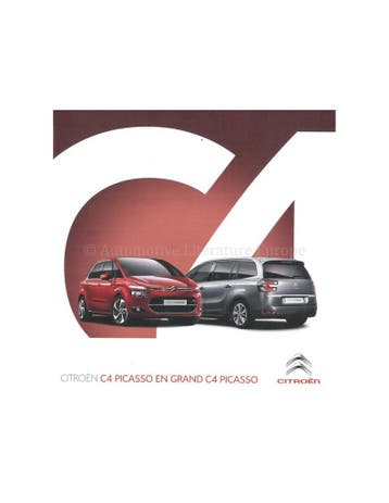2015 CITROEN C4 (GRAND) PICASSO BROCHURE NEDERLANDS, Boeken, Nieuw