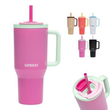 Kambukka Rio Tumbler 950ml — zo goed als nieuw, Verzenden