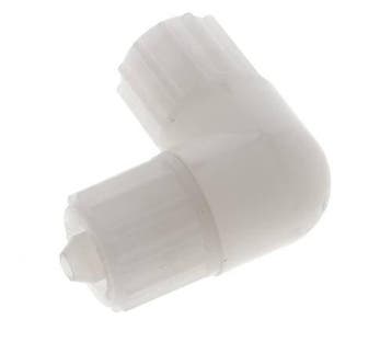 12x6mm PVDF Raccord à compression coudé 10 bar PVC et PA, Verzenden