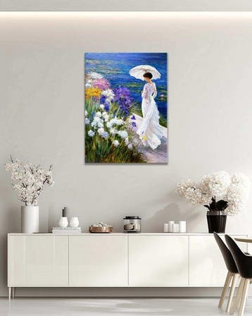 Stefano - Lady by the Lily Pond