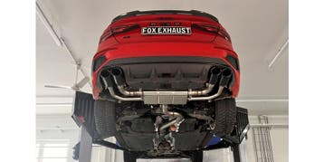 FOX Audi S3 GY - sedan half systeem van OPF met uitlaatklepp, Auto-onderdelen, Uitlaatsystemen, Verzenden, Nieuw
